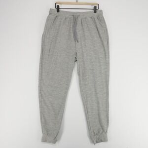 Fox‎ & Robin WFH Jogger Sweatpants Mens Large Gray Heather Lounge Performance